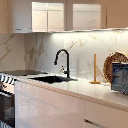 شقة Horizonte Azul - New Renovated With Sea View نازاريه