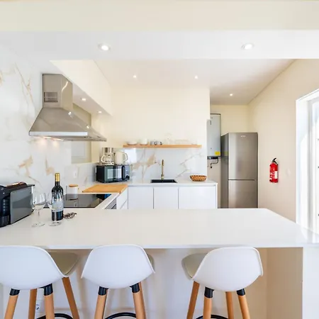 Horizonte Azul - New Renovated With Sea View Appartement Nazaré