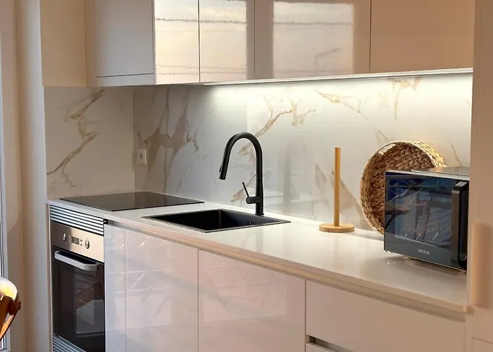 דירה Horizonte Azul - New Renovated With Sea View נאזרה